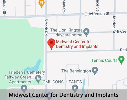 Map image for Invisalign Dentist in Bensenville, IL